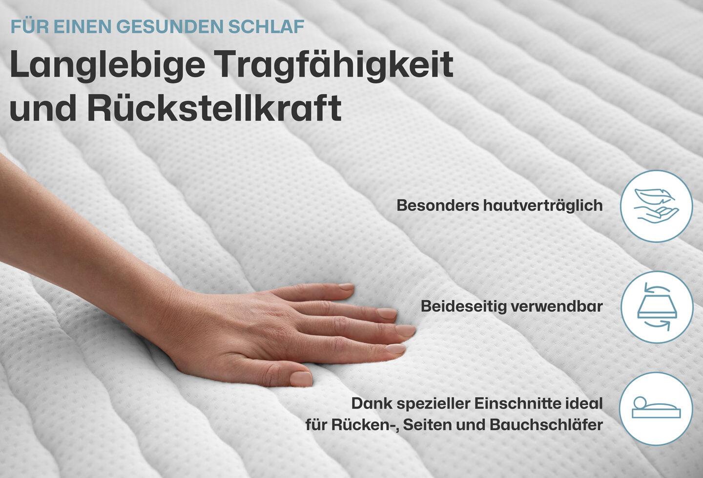 Ravensberger Matratzen Kaltschaummatratze Komfort-SAN