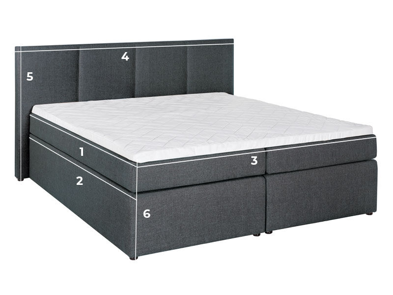 Ravensberger Matratzen Boxspringbett KAZ Maße