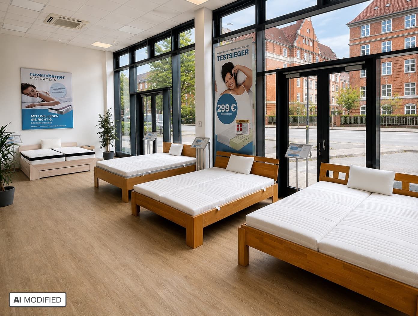 Ravensberger Matratzen Filiale probeliegen