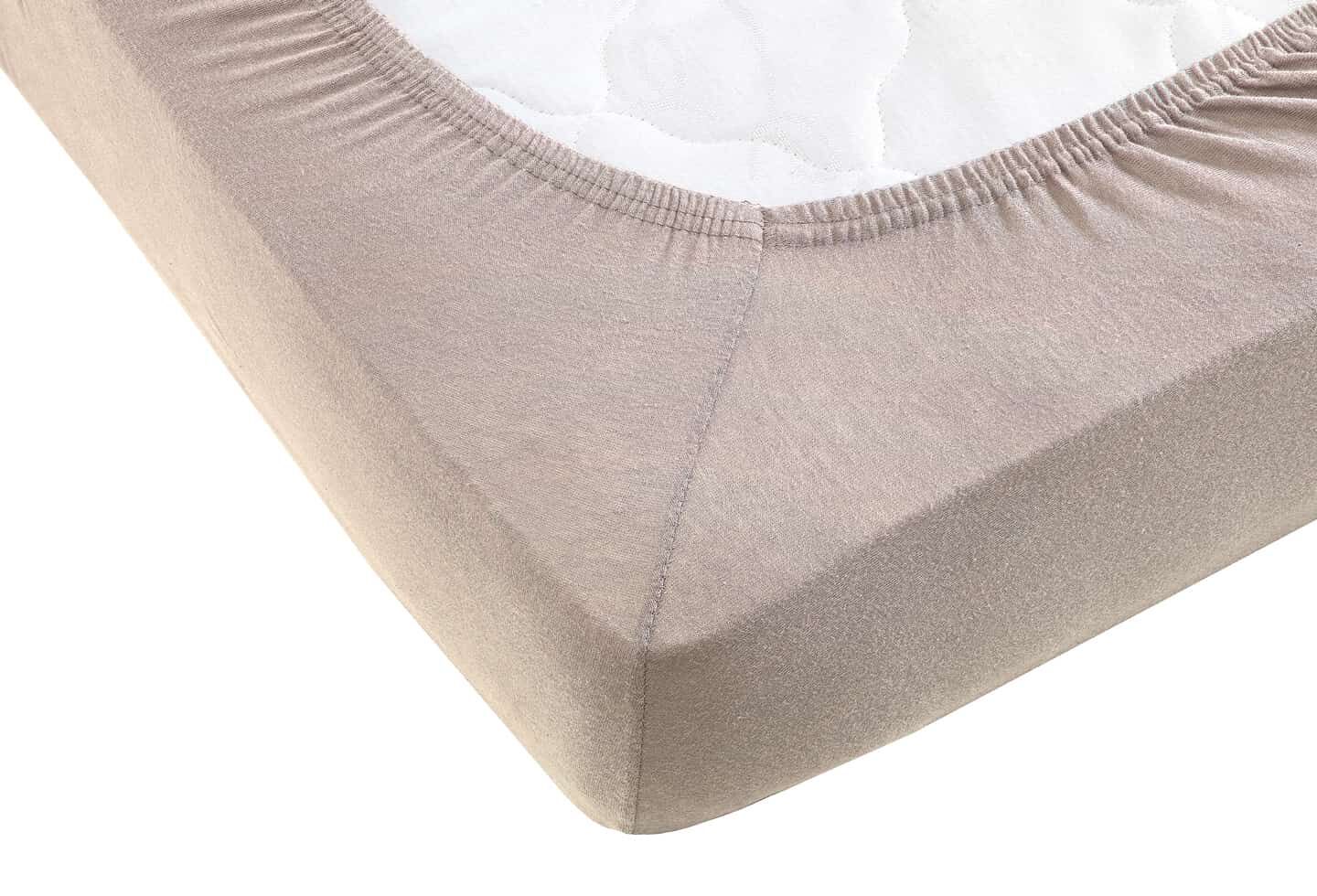 Ravensberger Matratzen Spannbettlaken beige Detailbild