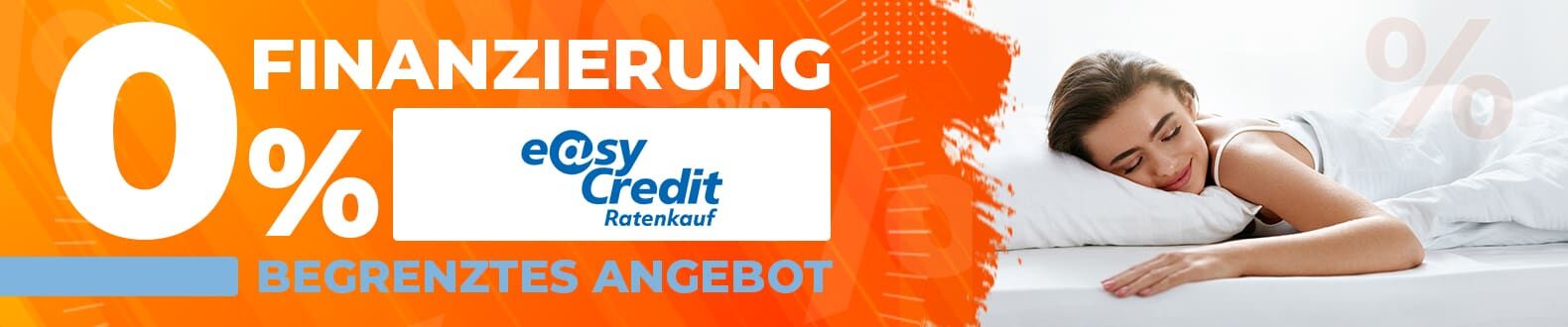 0 % Finanzierung Matratzen und Boxspringbetten