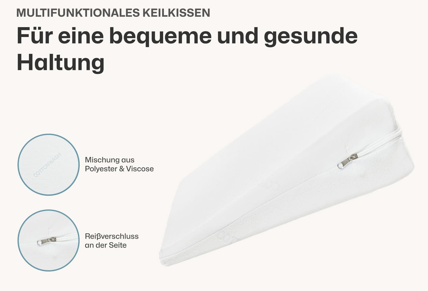 Keilkissen Ergonomisches Keilkissen
