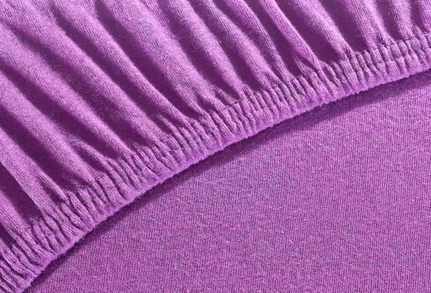 Ravensberger Matratzen Spannbettlaken aubergine Gummizug