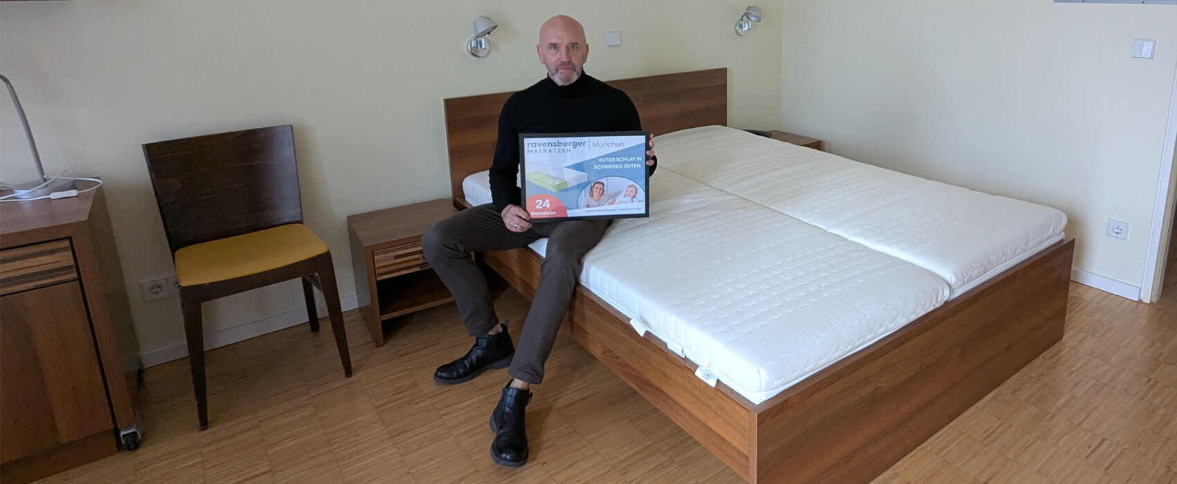 Kaltschaummatratze Komfort-SAN Spende Ronald McDonald Haus München